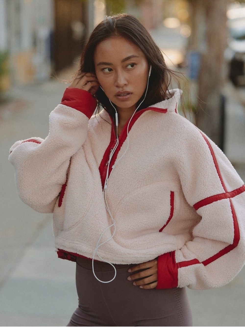 Free people
Mountain high pullover fleece